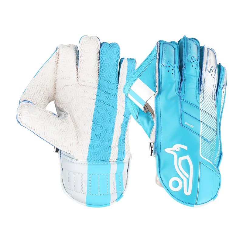 Kookaburra SC 1.1 Wicket Keeping Gloves, Size Adult, Blue/White