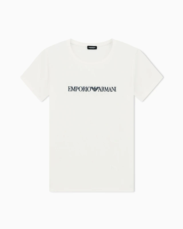 Woman's Everyday Cotton Crew Neck T-Shirt White XL Regular FIT