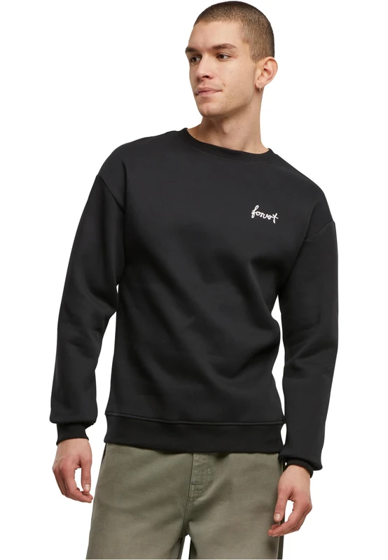 Forvert Men's Sweat Crewneck Carlsbad Sweatshirt, Black, 3XL
