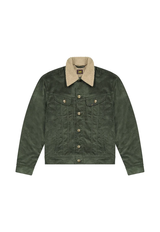 Lee Men's Sherpa Jacket, Frontier Olive, M