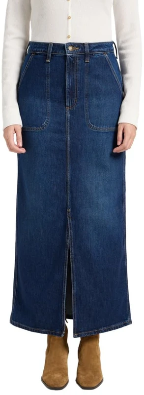 Lee WW Maxi Skirt, Abundant Blue, 29W