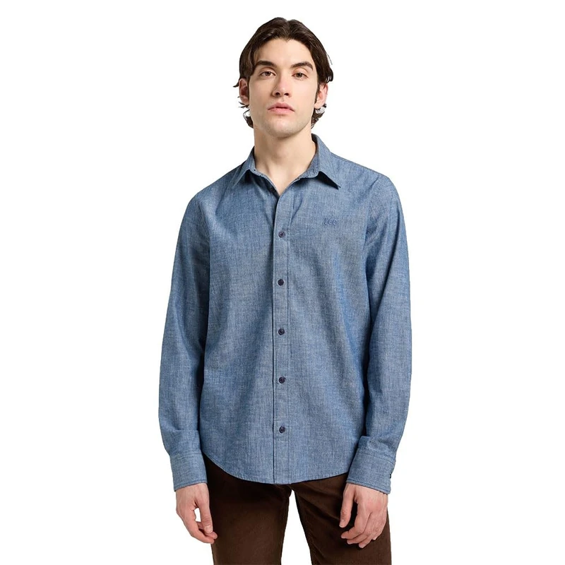 Lee Patch Shirt, Rinse, L