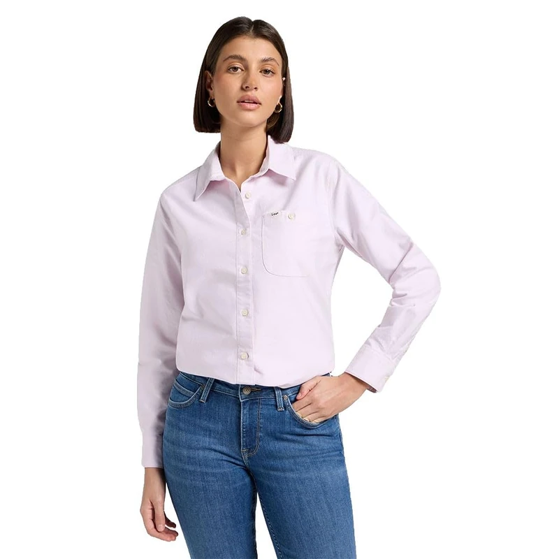 Lee Women's All Purpose Shirt, Pinky Plum, L