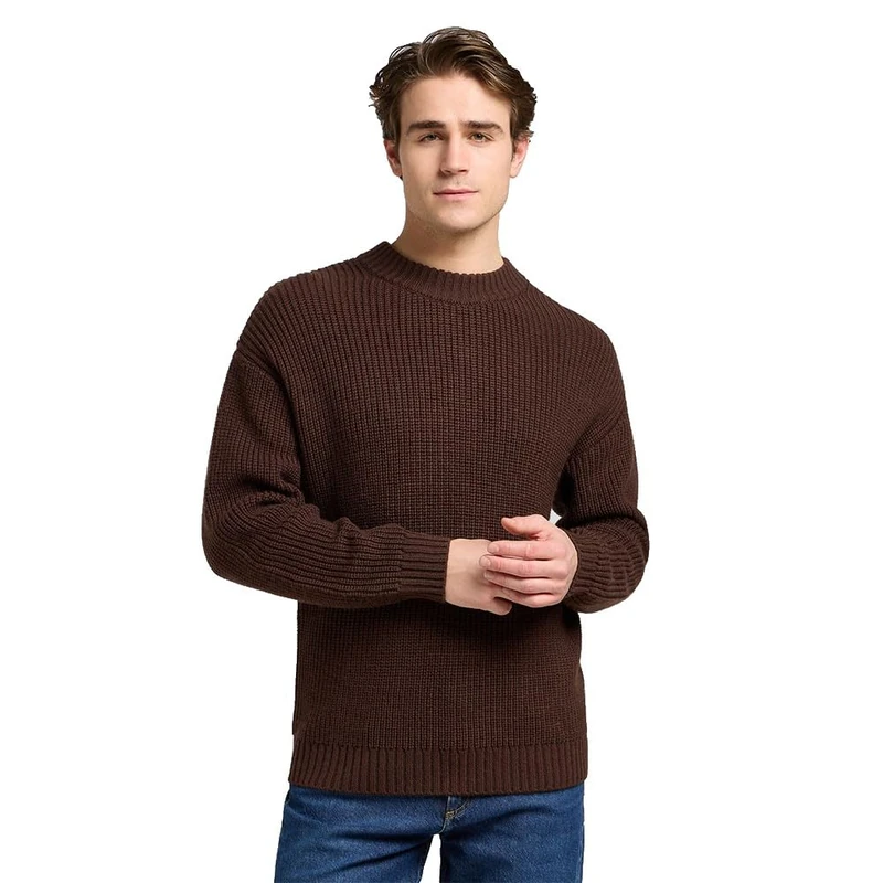 Lee Chunky Crew Neck, Arabica, L