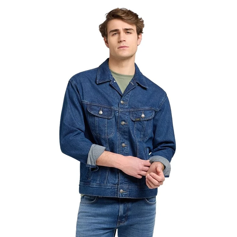 Lee Men's Relaxed Rider Jacket, Reach, M