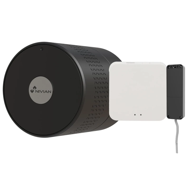 NIVIAN NV-SMARTLOCK Cerradura Inteligente WiFi Smart Lock, Complete Pack