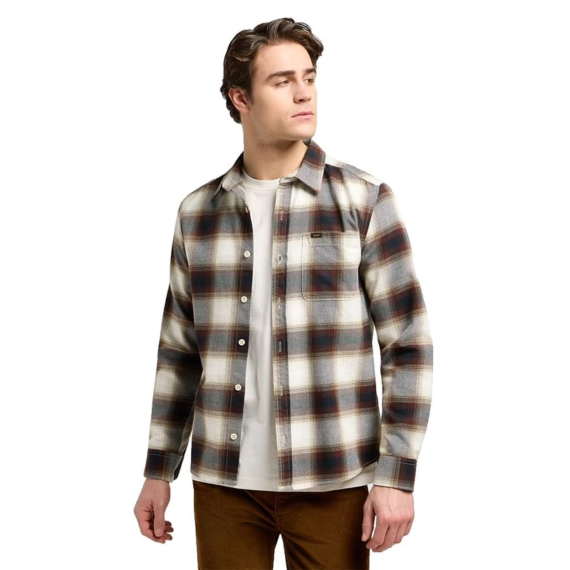 Lee Sure Shirt, Brentwood Plaid, M