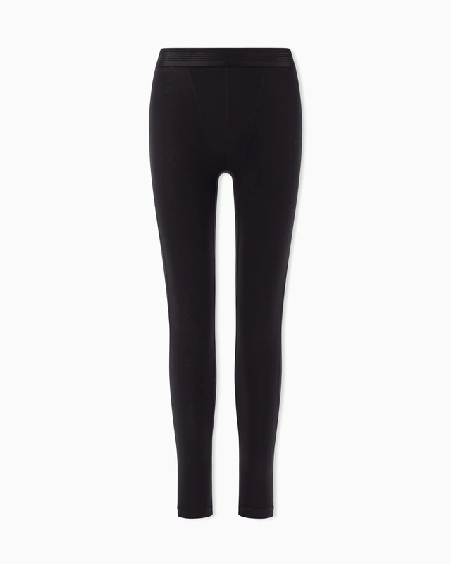 Emporio Armani Man's TECH Wool Tights Black L