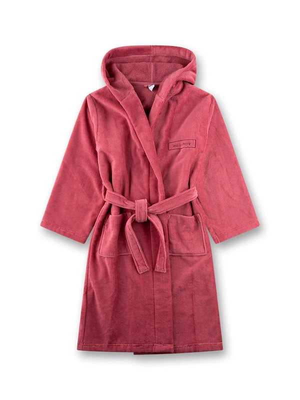 Sanetta Girl's 245941 Bathrobe, Pink, 176