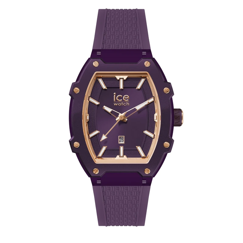 Ice-Watch - ICE boliday Deep purple Plastic - Women's wristwatch with silicon strap - 023994 (Small)