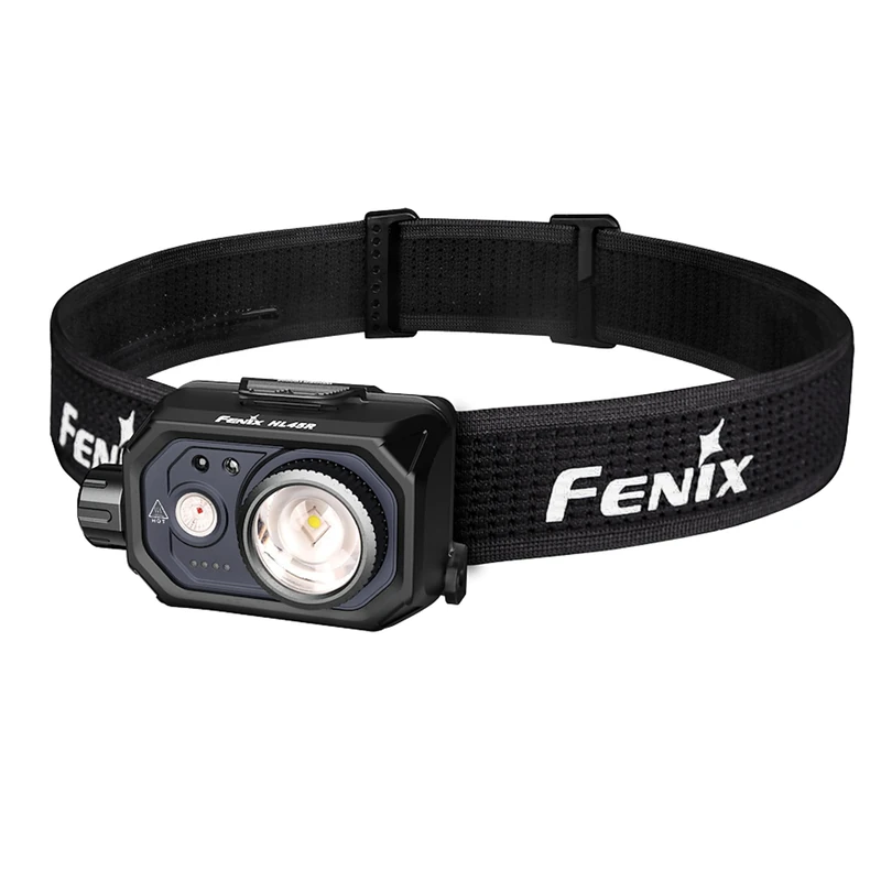 fenix HL45R Rechargeable Focusing Headlamp Outdoor/Work/Multi-Purpose | 1000 Lumens | 220m | 124 Hrs Max | White Focusing Main Beam, Supporting Red Beam, Rotary Control | IP66