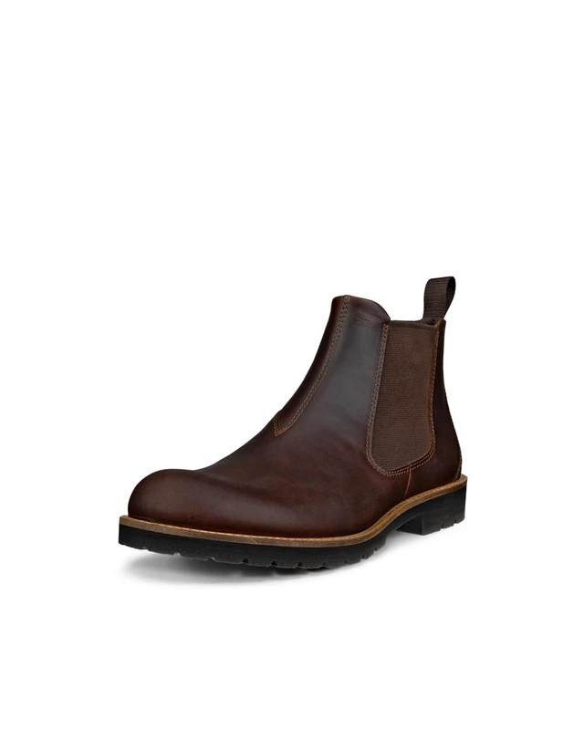 ECCO Mens Jamestown Chelsea Boot, Camel, 9.5 UK