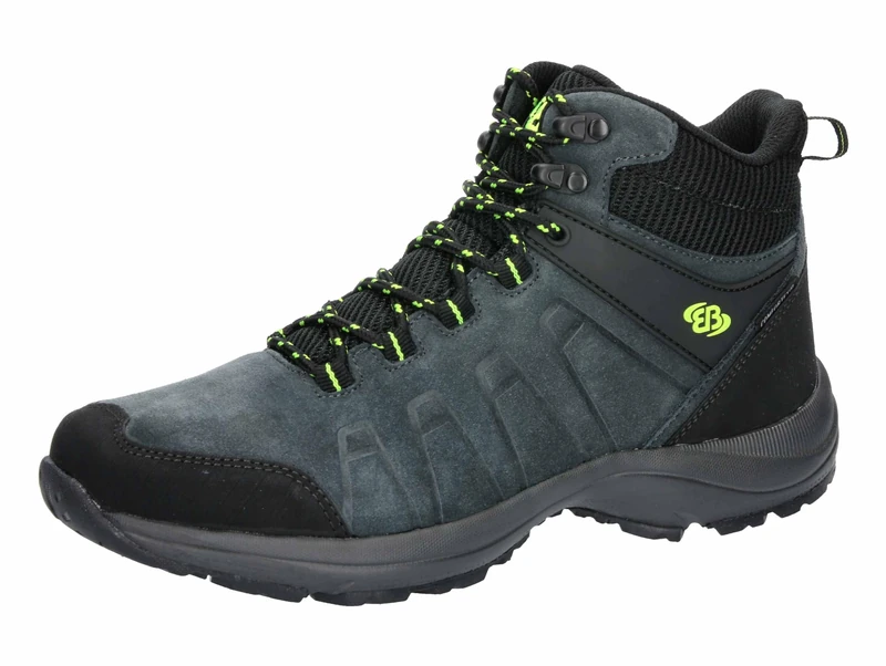 Brütting Unisex Mount Harvard High Trekking Boots, Anthracite/Lemon, 38 EU, Anthracite Lemon, 6 UK