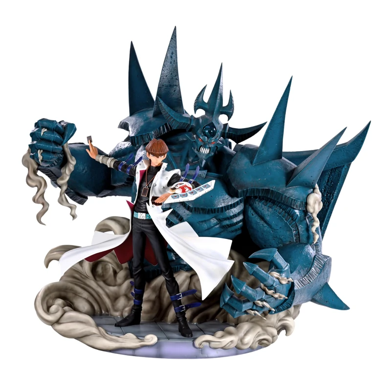 TAKA PLASTOY : YU-GI-OH - RESIN FIGURE - - SETO KAIBA & OBELISK THE TORMENTOR