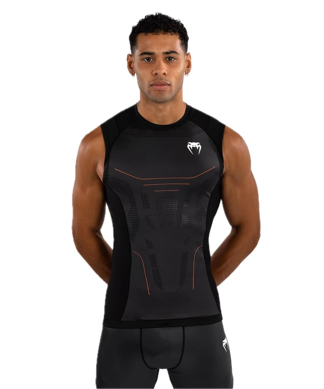 Venum Technical 3.0 Sleeveless Rashguard - Graphite - XXL