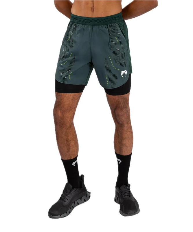 Venum Technical 3.0 Training Shorts - Forest Green - XL