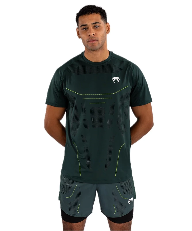 Venum Technical 3.0 Dry-Tech T-Shirt - Forest Green - XL