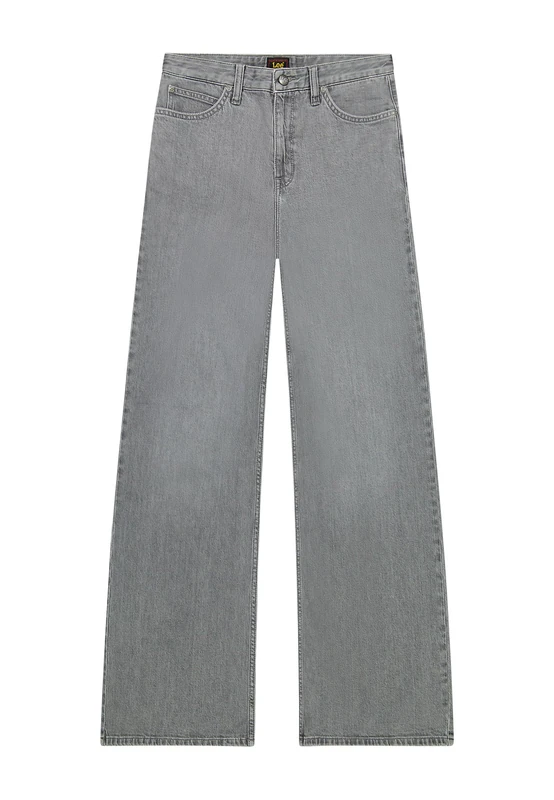 Lee Women's Stella A Line Jeans, Grey Fog, 33W x 33L