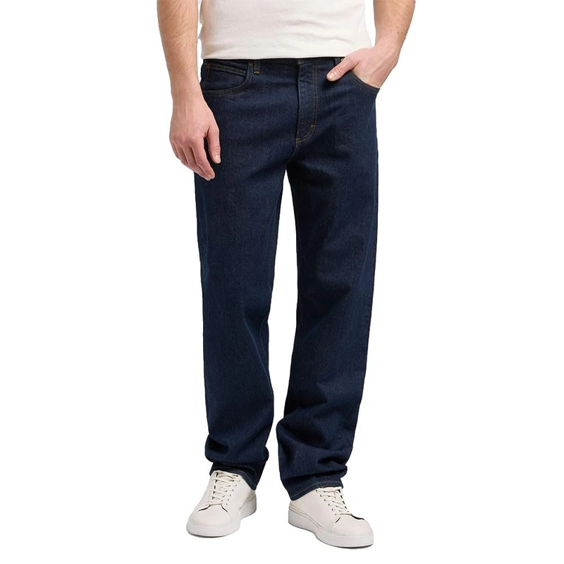 Lee Haden Men's Relaxed Straight Fit Straight Leg Jeans, Xion, 38 W/32 L