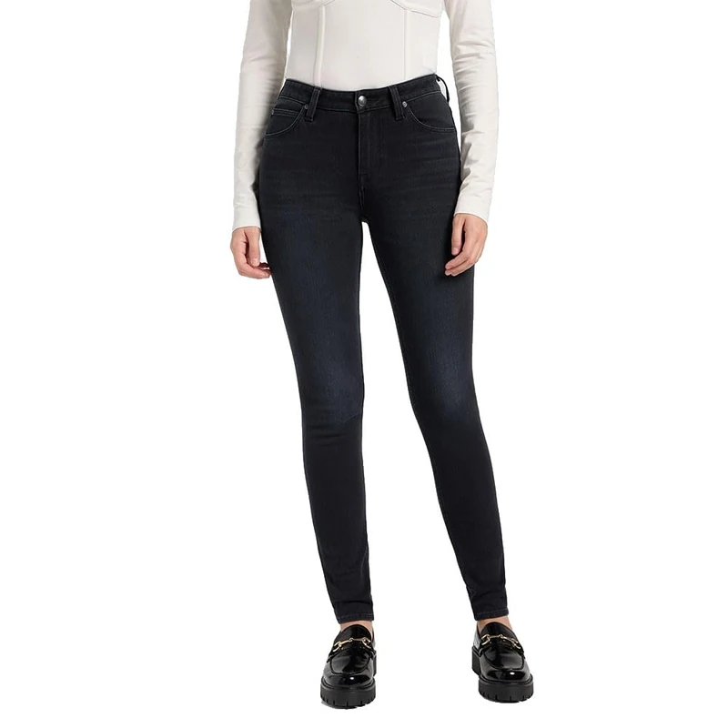 Lee Women's Scarlett HIGH Jeans, Brain Fog, 29W x 29L - Image 1