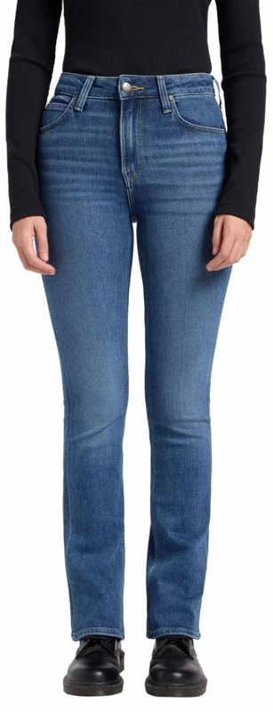 Lee Women's Breese Boot Jeans, Get Better, 27W x 33L - Image 1