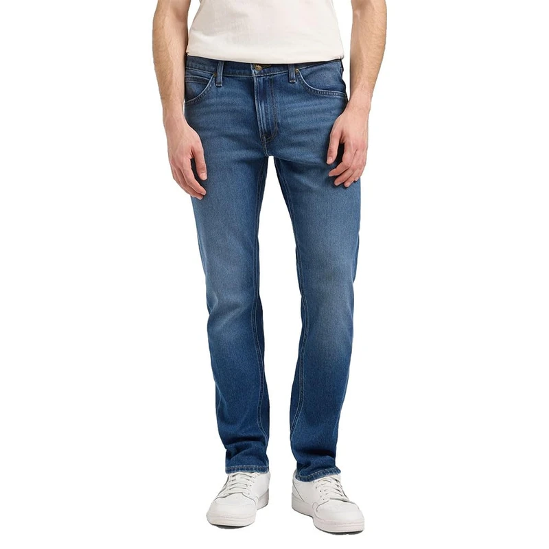 Lee Men's Daren Zip Fly Jeans, Carson, 42 W/34 L