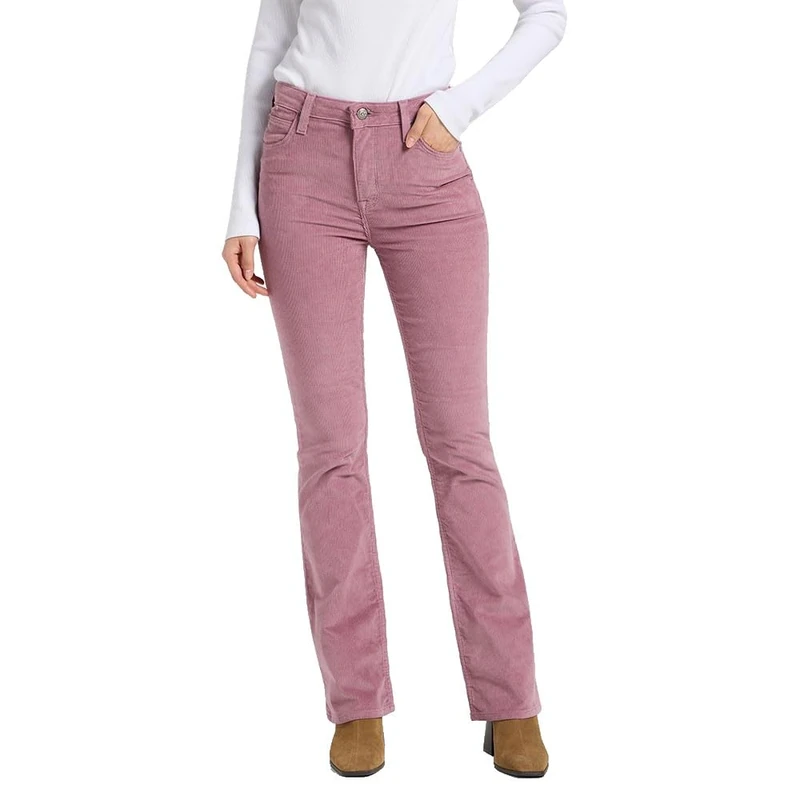 Lee Women's Breese Boot Pants, Plumberry, 33W x 33L