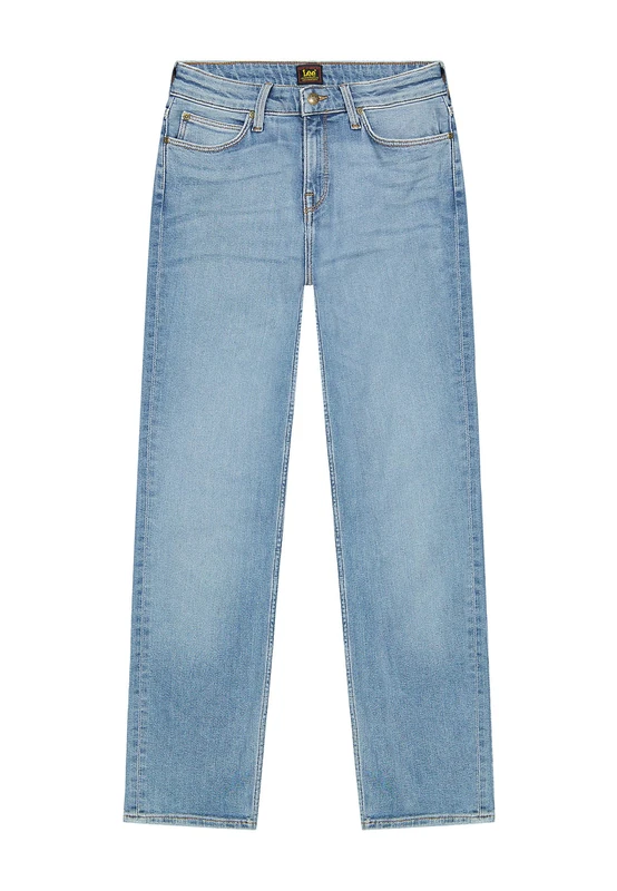 Lee Marion Women's Classic Straight Fit Straight Leg Jeans, Never Ending, 29W x 31L - Image 1