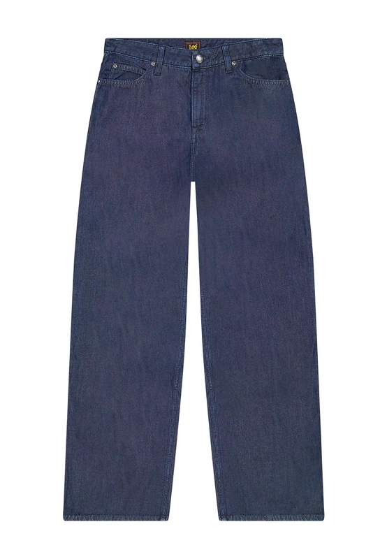 Lee Women's Stella A Line Wide Leg Jeans, Shelf Blue, 29W x 31L