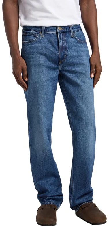 LEE Men's Jeans West, Regular Straight Fit, Straight Leg