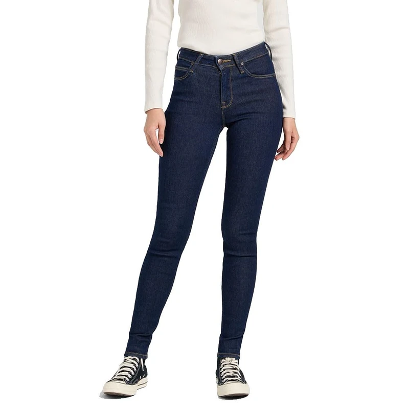 Lee Damen-Jeans Scarlett High, High Waist Skinny Fit, Skinny Leg