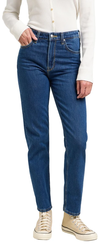 Lee Damen-Jeans Carol, Regular Straight Fit, Straight Leg