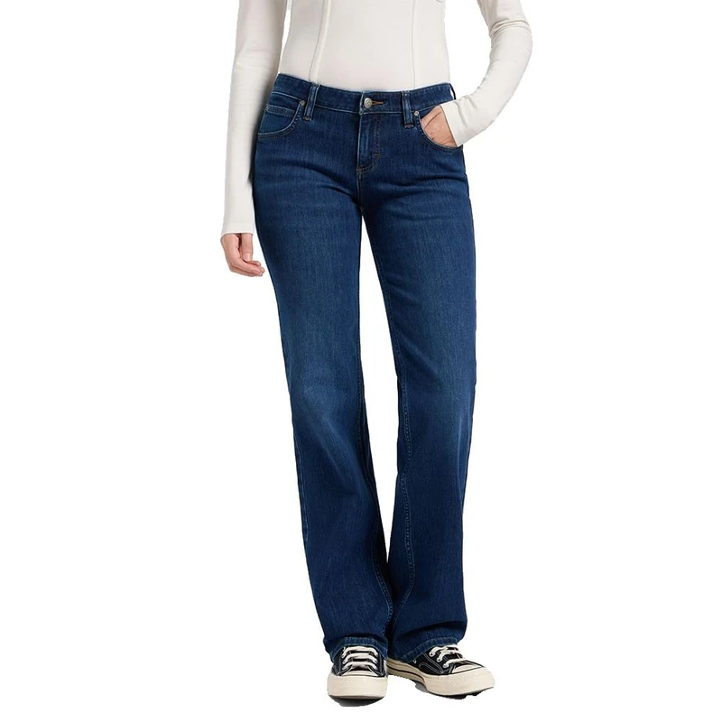 Lee Women's Zoe Jeans, No Foul, 27W x 31L