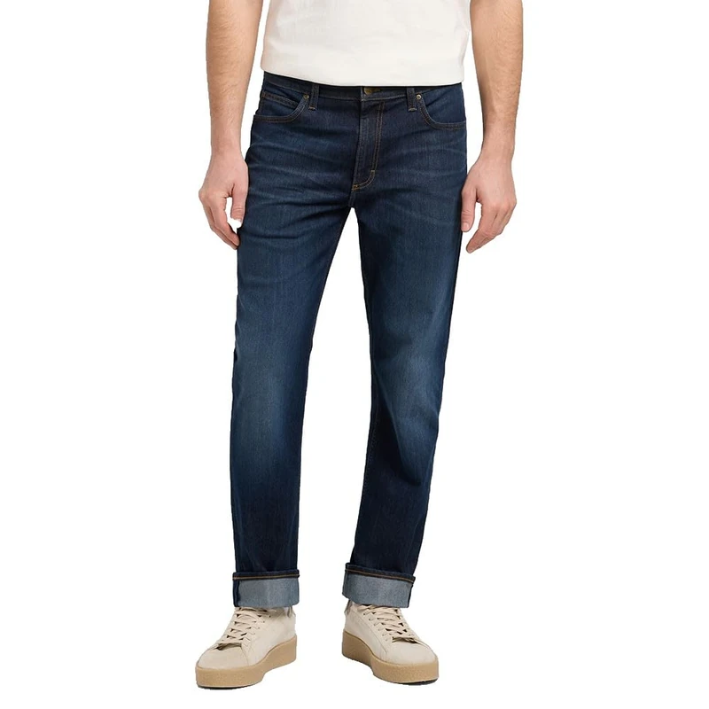Lee Men's Jeans West, Regular Straight Fit, Straight Leg - Image 1