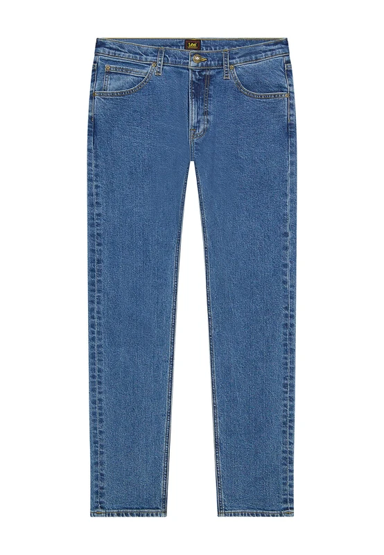 Lee Men's Daren Zip Regular Straight Fit Straight Leg Jeans, Belmont, 40 W/34 L
