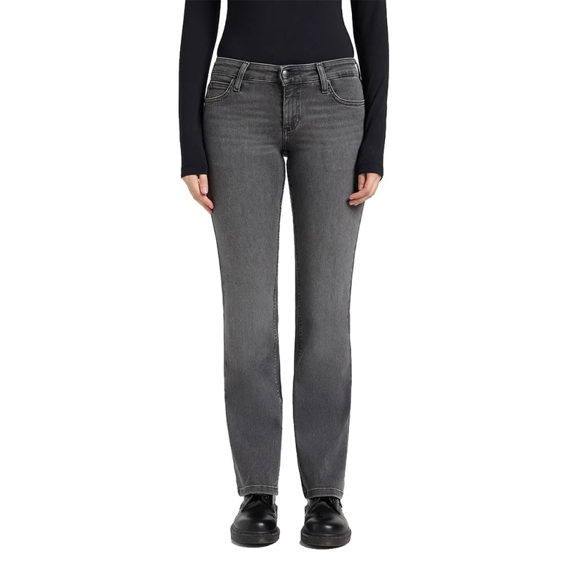 Lee Women's Jessica Jeans, Shark Grey, 26W x 33L