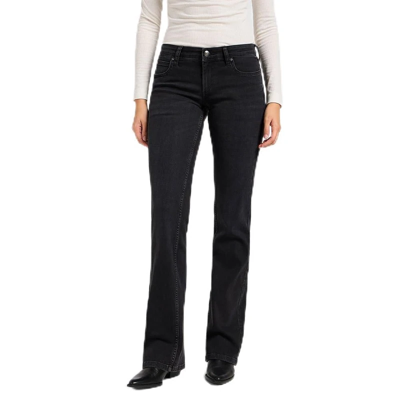 Lee Women's Jessica Jeans, True to Black, 25W x 33L