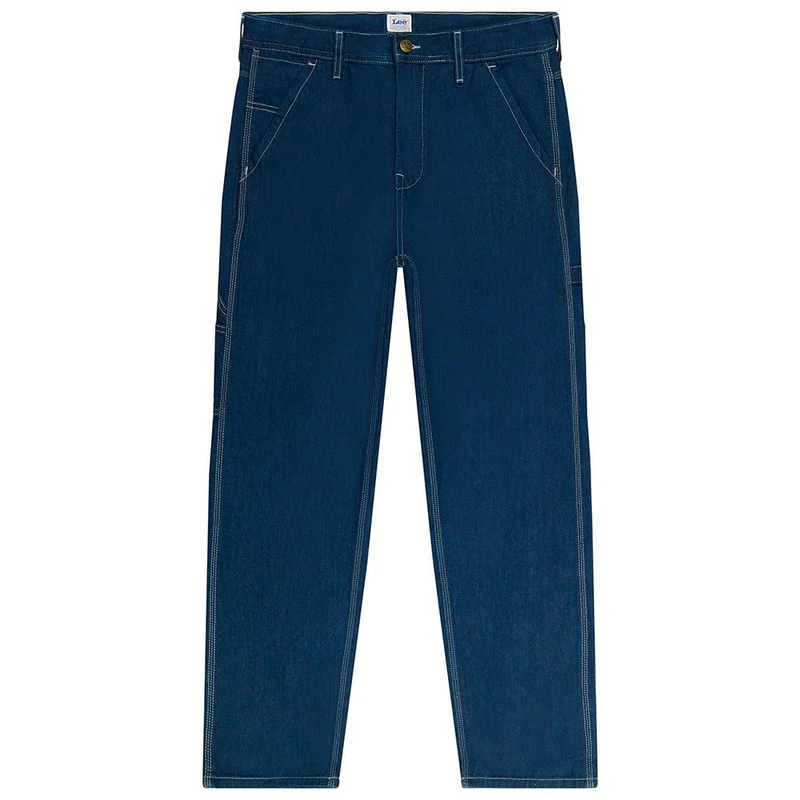 Lee Men's Carpenter Jeans, Rinse, 26W x 32L