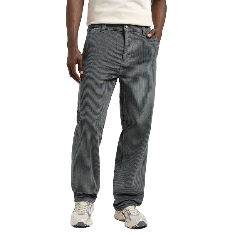 Lee Men's Ww Carpenter Pants, Metal Grey, 26W x 32L