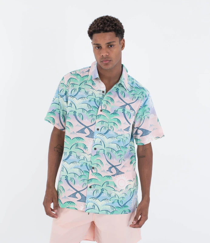 Hurley Woven TOP Candy Pink