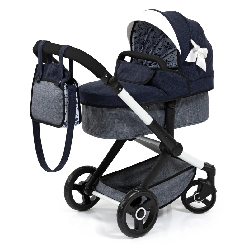 Bayer Baby Dolls Pram XEO - Convertible Stroller & Carrycot