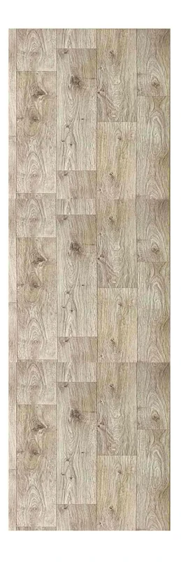 Vinyl Parquet Effect Kitchen Living Room Rug – Various Sizes – Oak Wood Texture 65 x 400 cm, Washable, Non-Slip, Floor Coating and Resistant Living Room Bathroom Home Kitchen Hallway - Image 1