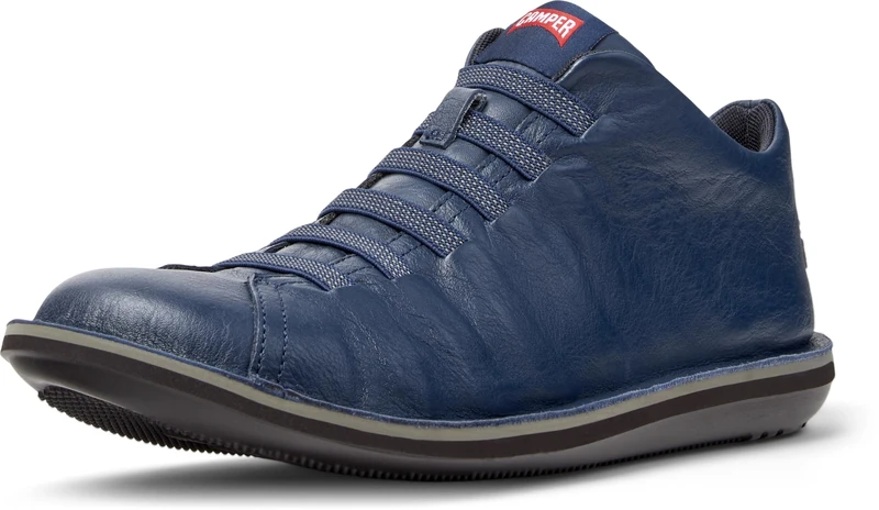 Camper Men Beetle 36678 Basket Bootie, Dark Blue 089, 12.5 UK