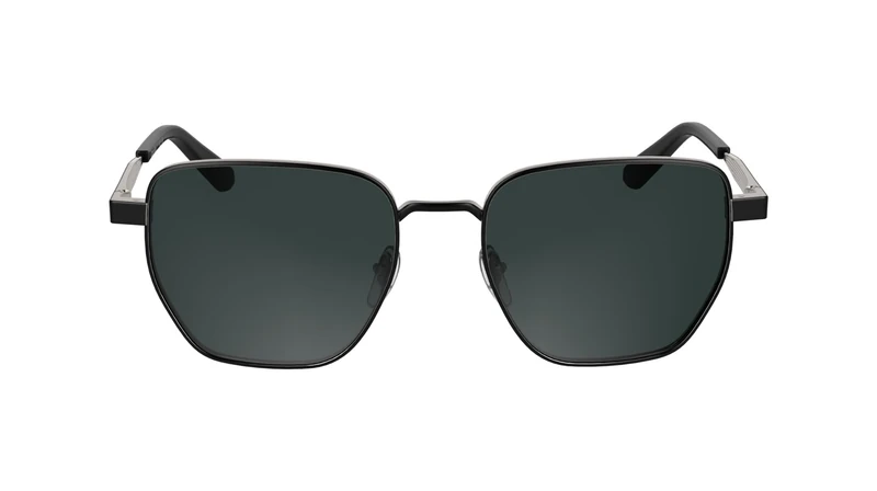 Calvin Klein Unisex Adult Sunglasses CK25100S - Matte Black with Solid Grey Lens