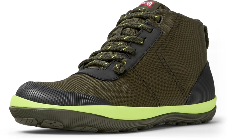 Camper Men's Peu Pista Gm K300472 Basket Bootie, Dark Green 009, 39 EU, Dark Green 009, 7 UK - Image 1