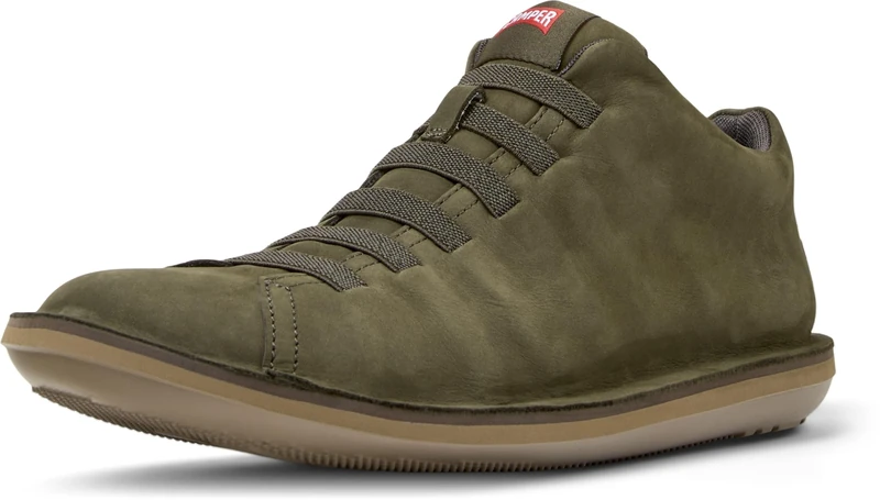 Camper Men Beetle 36678 Basket Bootie, Dark Green 087, 9 UK