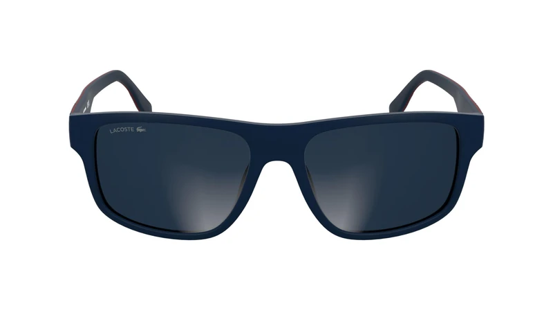 Lacoste Men's Sunglasses L6057S - Matte Blue with Solid Blue Lens