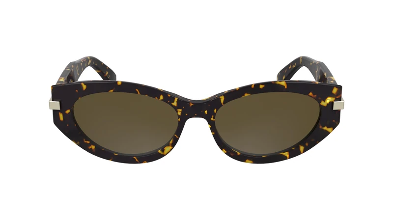 Calvin Klein Women's Sunglasses CK25502S - Havana with Brown Lens