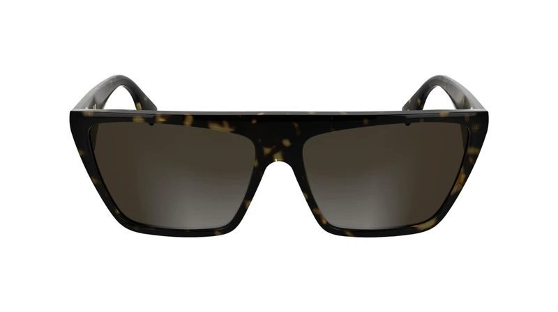 KARL LAGERFELD Unisex Adult Sunglasses KL6186S - Dark Tortoise with Solid Brown Lens