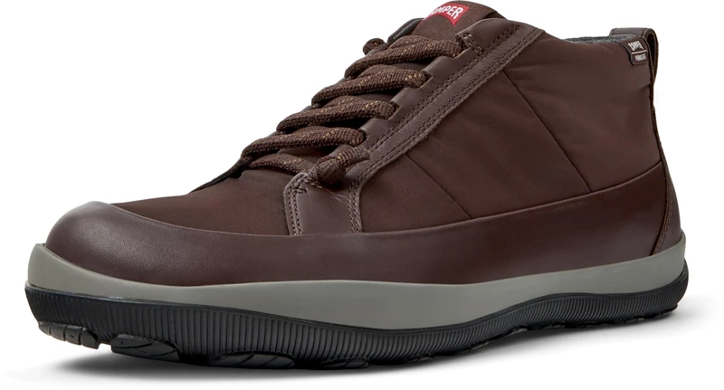 Camper Men Peu Pista Gm K300417 Basket Bootie, Dark Brown 014, 9.5 UK